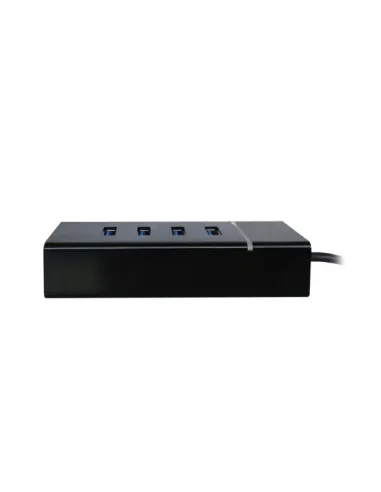 Ewent EW1137 hub de interfaz USB 3.2 Gen 1 (3.1 Gen 1) Type-C 5000 Mbit s Negro
