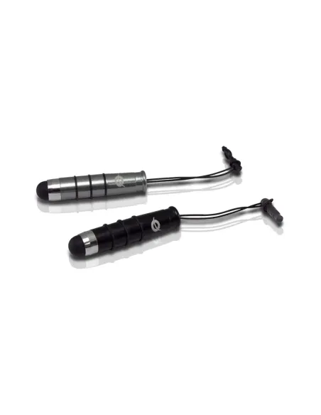Conceptronic CSTYLUSMINI2P lápiz digital 11 g Negro, Plata