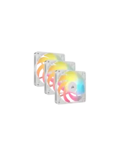 Corsair RS120-R ARGB Carcasa del ordenador Ventilador 12 cm Blanco 3 pieza(s)