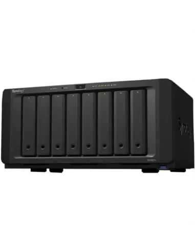 Servidor nas synology disk station ds1821+ 4 gb 8 bahias raid ethernet gigabit