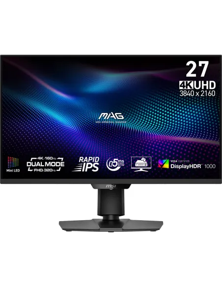 MSI MAG 274UPDF E16M pantalla para PC 68,6 cm (27") 3840 x 2160 Pixeles 4K Ultra HD LED Negro