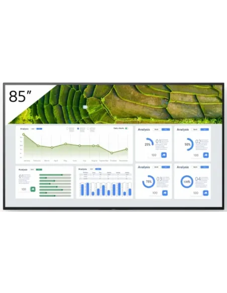 Sony FW-85BZ30L pantalla de señalización Pantalla plana para señalización digital 2,16 m (85") LCD Wifi 440 cd   m² 4K Ultra HD