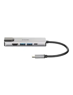 D-Link DUB-M520 base para portátil y replicador de puertos Alámbrico Thunderbolt 3 Aluminio 2