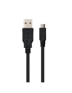 Ewent EC1020 cable USB USB 2.0 1,8 m USB A Micro-USB A Negro