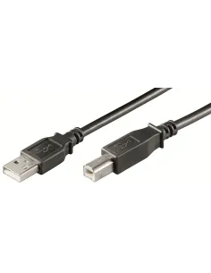 Ewent EC1005 cable USB USB 2.0 3 m USB A USB B Negro