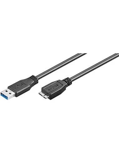 Ewent EC1016 cable USB USB 3.2 Gen 1 (3.1 Gen 1) 1,8 m USB A Micro-USB B Negro