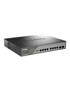 D-Link DSS-200G-10MPP switch Gestionado L2 Gigabit Ethernet (10 100 1000) Energía sobre Ethernet (PoE) 1U Negro, Gris 2