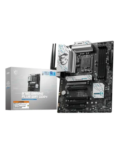 MSI B760 GAMING PLUS WIFI DDR4 placa base Intel B760 LGA 1700 ATX