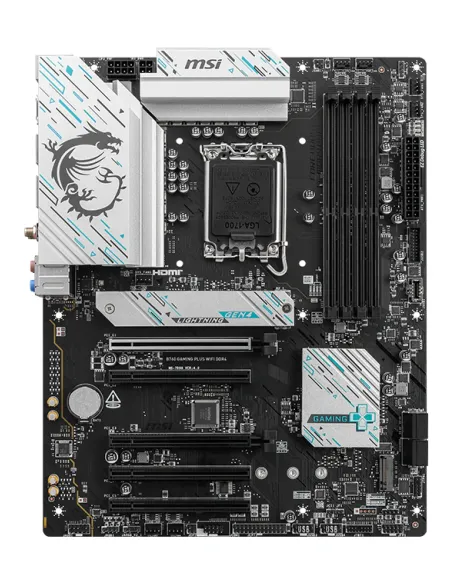 MSI B760 GAMING PLUS WIFI DDR4 placa base Intel B760 LGA 1700 ATX