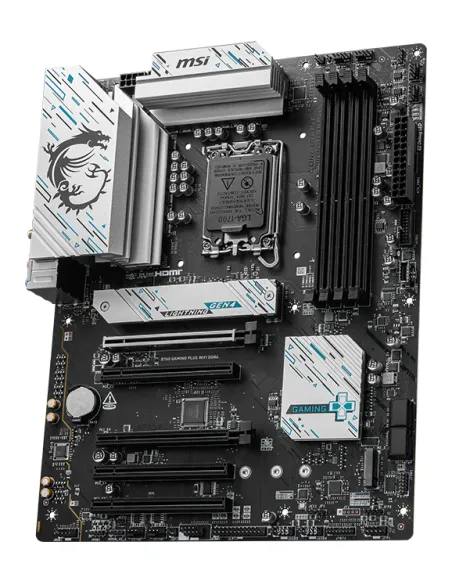 MSI B760 GAMING PLUS WIFI DDR4 placa base Intel B760 LGA 1700 ATX