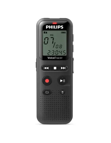 Philips VoiceTracer 8 kHz Negro