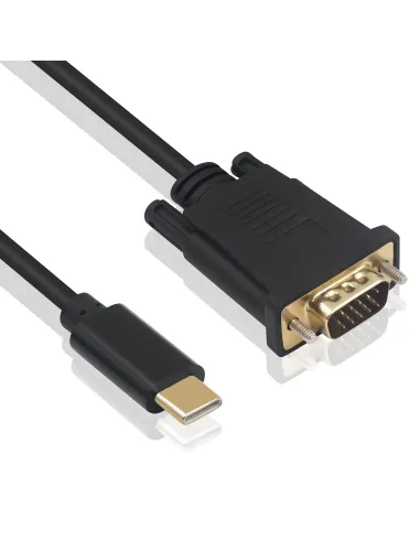 Ewent EC1052 adaptador de cable de vídeo 1,8 m USB Tipo C VGA (D-Sub)