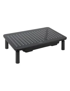 TooQ Soporte Elevador Multiusos para Monitor Portátil, Negro