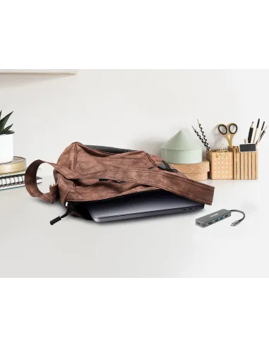 D-Link DUB-2327 base para portátil y replicador de puertos Alámbrico USB Tipo C Gris