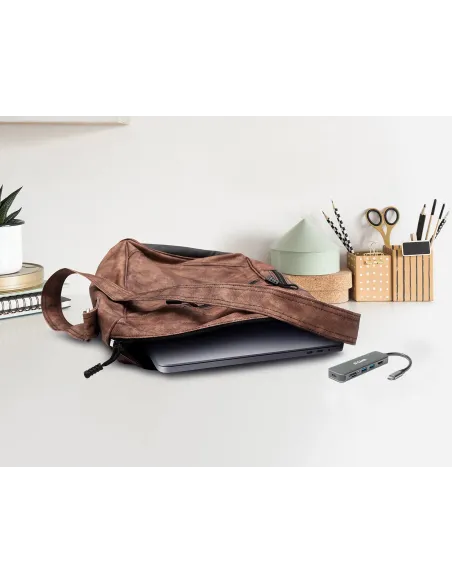 D-Link DUB-2327 base para portátil y replicador de puertos Alámbrico USB Tipo C Gris