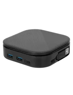 Targus DOCK116GLZ base para portátil y replicador de puertos Alámbrico USB 3.2 Gen 2 (3.1 Gen 2) Type-C Negro
