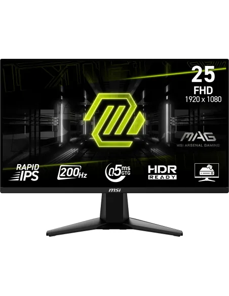 MSI MAG 255F E20 pantalla para PC 62,2 cm (24.5") 1920 x 1080 Pixeles Full HD LCD Negro