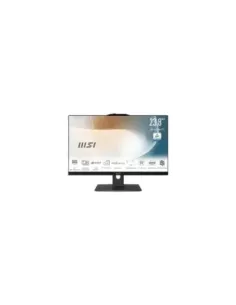 MSI AIO MODERN AM242P 1M-1499ES. 23.8" IPS LED FHD. UMA. SO-DIMM DDR5 16GB (8GB*2). 512GB. W11 HOME. NEGRO