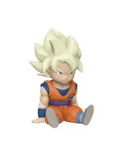 Figura hucha plastoy dragon ball super saiyan son goku