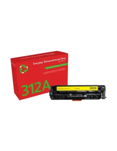 Toner xerox everyday compatible con hp312a color laserjet pro mfp m47 (cf382a) amarillo