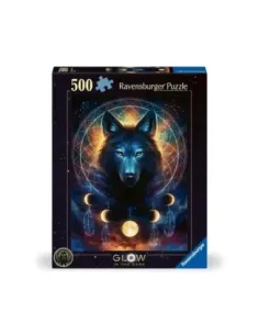 Puzzle lobo brillante 500 piezas