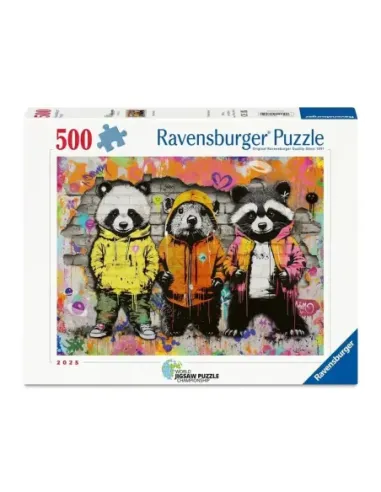 Puzzle amigos peluditos 500 piezas