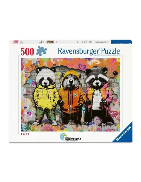 Puzzle amigos peluditos 500 piezas