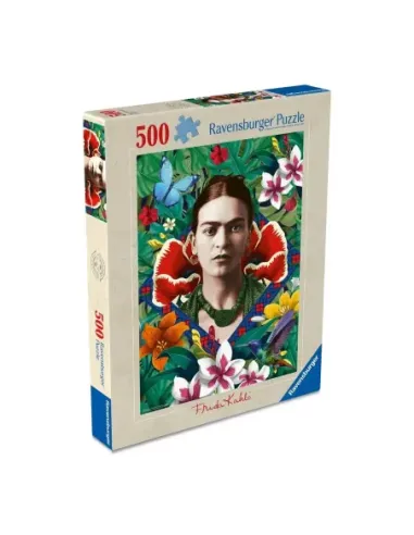 Puzzle frida kahlo blooming fantasy 500 piezas