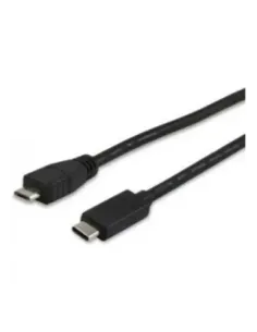 Cable usb tipo c a micro usb tipo b equip 1m -  macho - macho -  negro