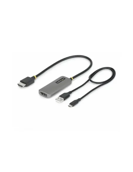 Adaptador hdmi a displayport startech 0.3m -  macho - hembra -  gris