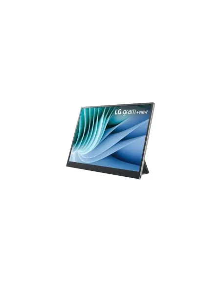 Monitor Portátil LG Gram +view 16MR70 16"/ WQXGA/ Negro y Plata