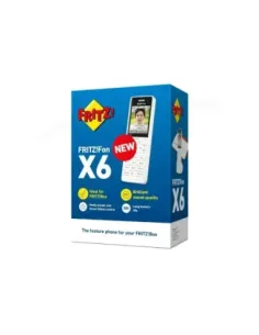 FRITZ!Fon X6 Teléfono Inalámbrico Blanco 300 m