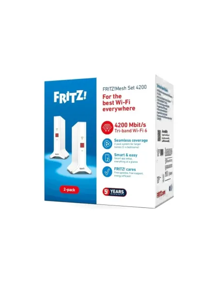 Fritz!Repeater Mesh Set 4200 2-pk WiFi6