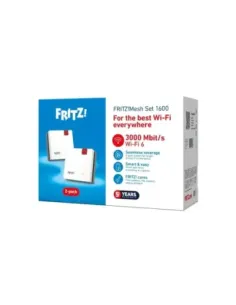 Fritz! Mesh WiFi Set 1600 2-pk Repeater WiFi6