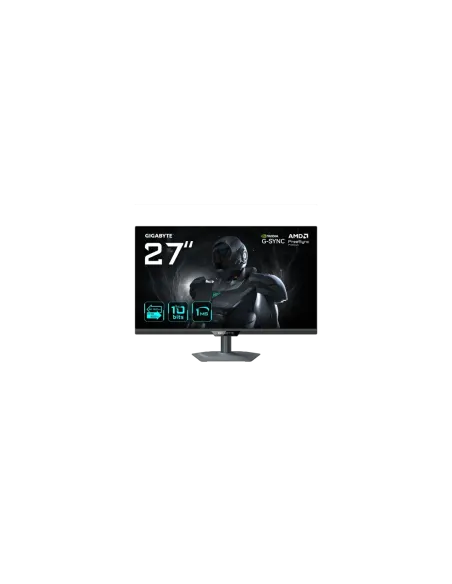 MONITOR GIGABYTE 27" G27UP,SS IPS,3840X2160,0.155PP,1000:1,1MS,160HZ,2HDMI+1DP+USB2.0+1USB TYPE C,AJUSTE ALTURA