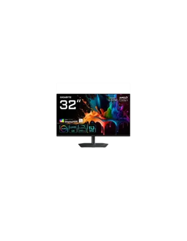 MONITOR GIGABYTE 32" MO32U2,3840X2160 (OLED UHD),0.18PP,1000:0,03MS,165HZ,2HDMI+1DP+3USB3.2+USB TYPE C,ALTAVOCES