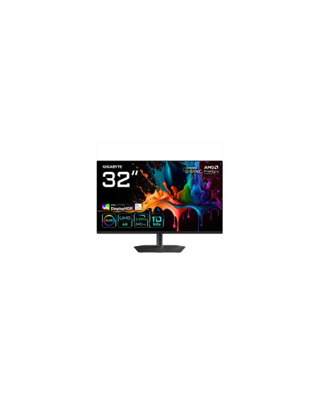 MONITOR GIGABYTE 32" MO32U2,3840X2160 (OLED UHD),0.18PP,1000:0,03MS,165HZ,2HDMI+1DP+3USB3.2+USB TYPE C,ALTAVOCES