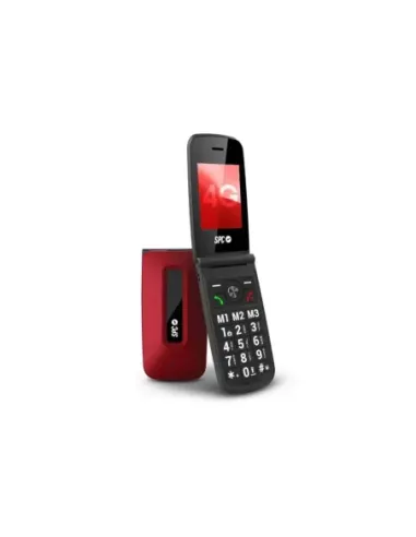SPC 2342R Titan 4G Movil Senior 2.4" S.HELP Rojo