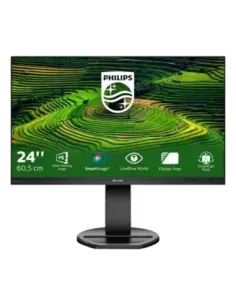Monitor led 24 pulgadas philips b line 241b8qjeb - 00 ips -  dp -  hdmi -  dvi - d -  vga -  75hz -  5ms -  vesa 100x100