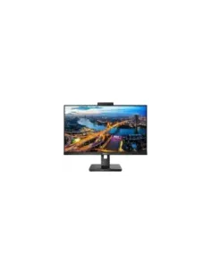 Monitor Profesional Philips 242B1H 23.8"/ Full HD/ Webcam/ Multimedia/ Regulable en altura/ Negro