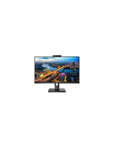Monitor Profesional Philips 242B1H 23.8"/ Full HD/ Webcam/ Multimedia/ Regulable en altura/ Negro