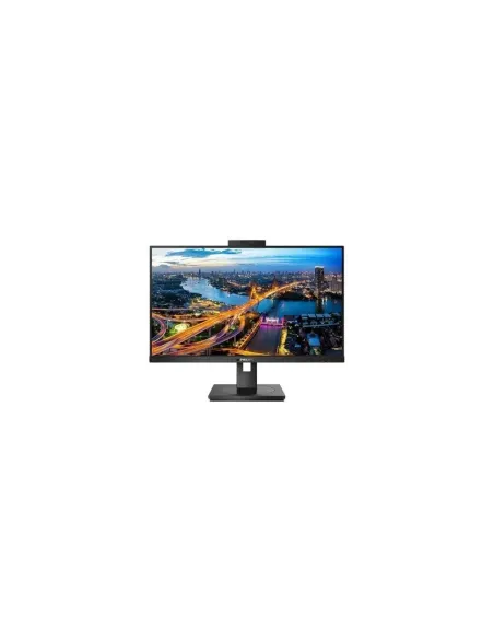 Monitor Profesional Philips 242B1H 23.8"/ Full HD/ Webcam/ Multimedia/ Regulable en altura/ Negro