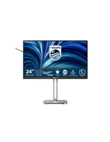 Monitor led 24 pulgadas philips 24b2n4200 - 00 ips -  fhd -  dp -  hdmi -  vga -  120hz -  4ms -  vesa 100x100