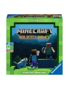 Juego de mesa ravensburger minecraft builders & biomes