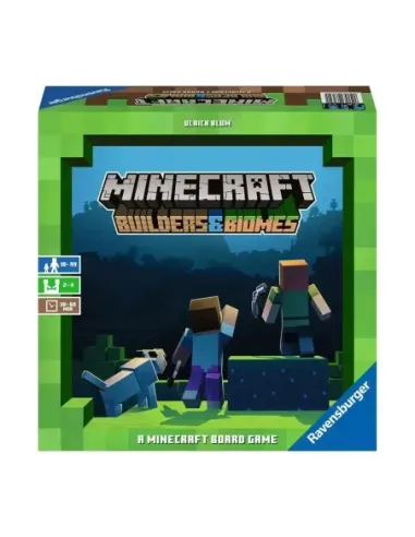 Juego de mesa ravensburger minecraft builders & biomes