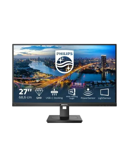 Monitor led 27 pulgadas philips 276b1 - 00 ips -  qhd -  dp -  hdmi -  75hz -  4ms -  vesa 100x100