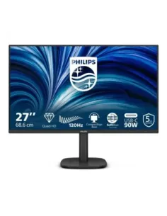 Monitor led 27 pulgadas philips 27b2u3601 - 00 ips -  qhd -  dp -  hdmi -  120hz -  4ms -  vesa 100x100