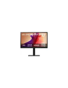 Monitor Profesional LG UltraFine 27BA45U-B 27"/ 4K/ Regulable en altura/ Negro