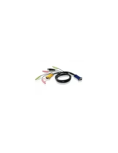 ATEN CABLE KVM USB CON AUDIO Y  SPHD 3 EN 1 DE 3 M (2L-5303U)