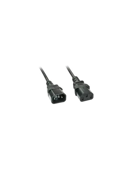 Lindy 30331 cable de transmisión Negro 2 m C14 acoplador C13 acoplador